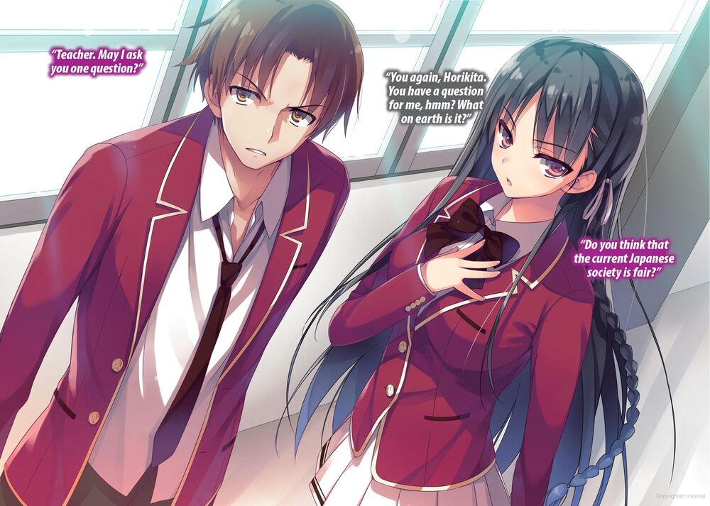 Ayanokoji Diff (Anime vs LN), Classroom of the Elite Light Novel Vol.1  Review